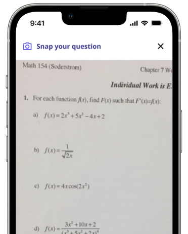 Homework help App